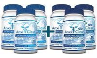 AnxiClear (3 Bottles ) + AnxiClear PM (3 Bottles)